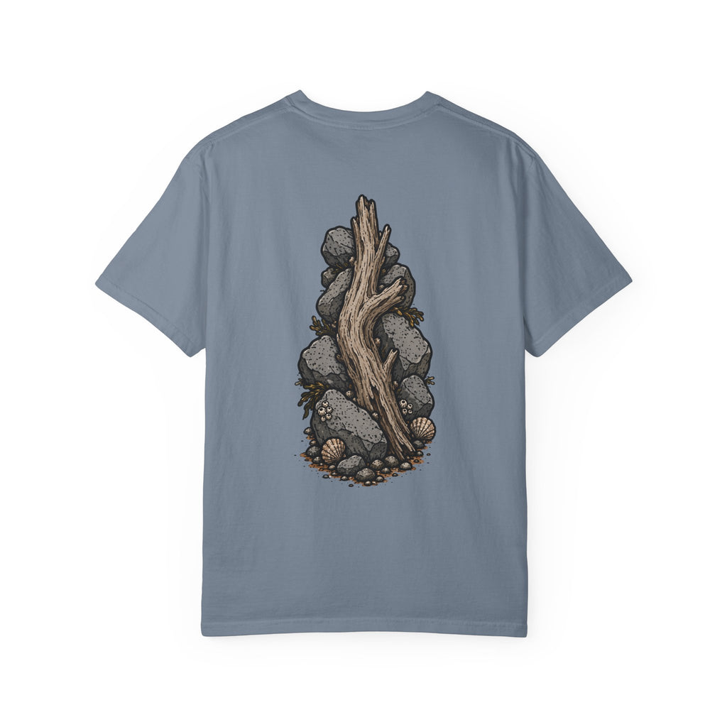 Driftwood (Back) with Stacked Logo