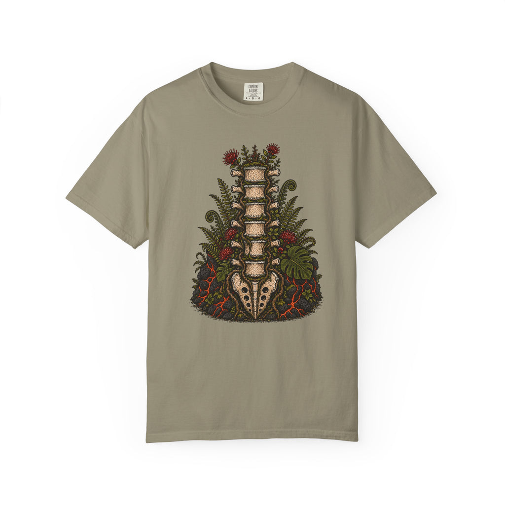Volcanic Spine Collection (Front) Stacked Logo