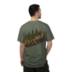 Fallen Log Regrowth (Back) with Stacked Logo