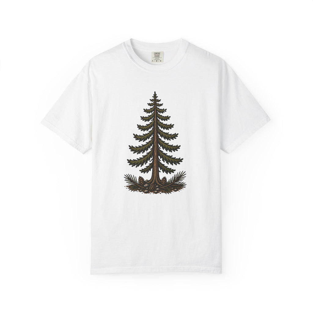 Pine Tree (Front) with Stacked Logo