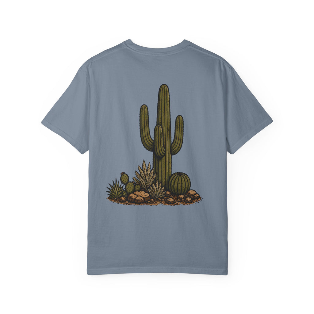 Saguaro Cactus (Back) with Stacked Logo