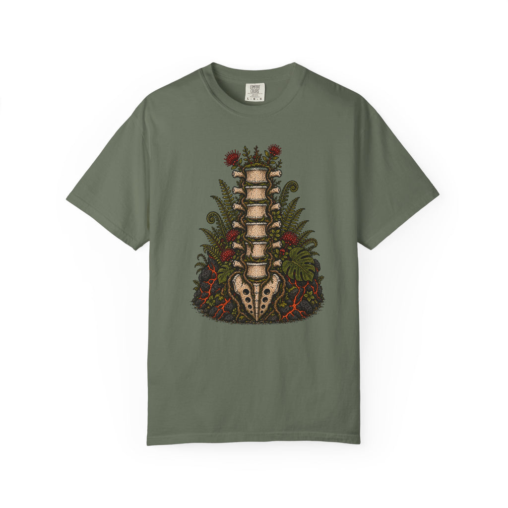 Volcanic Spine Collection (Front) Stacked Logo