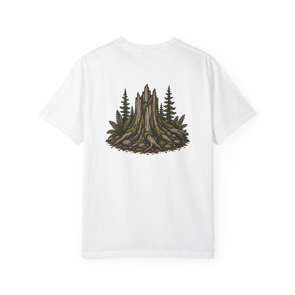Forest Regrowth (Back) with Stacked Logo