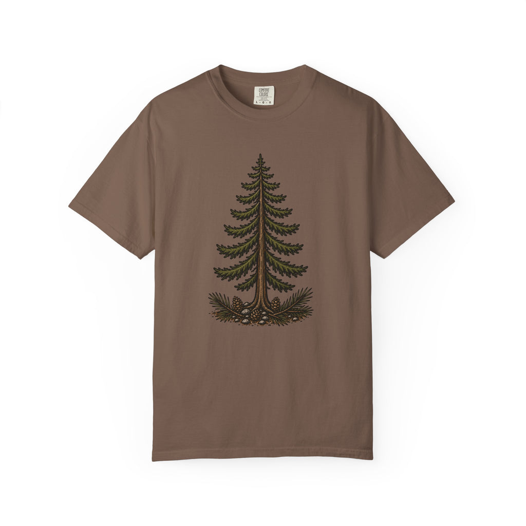 Pine Tree (Front) with Stacked Logo