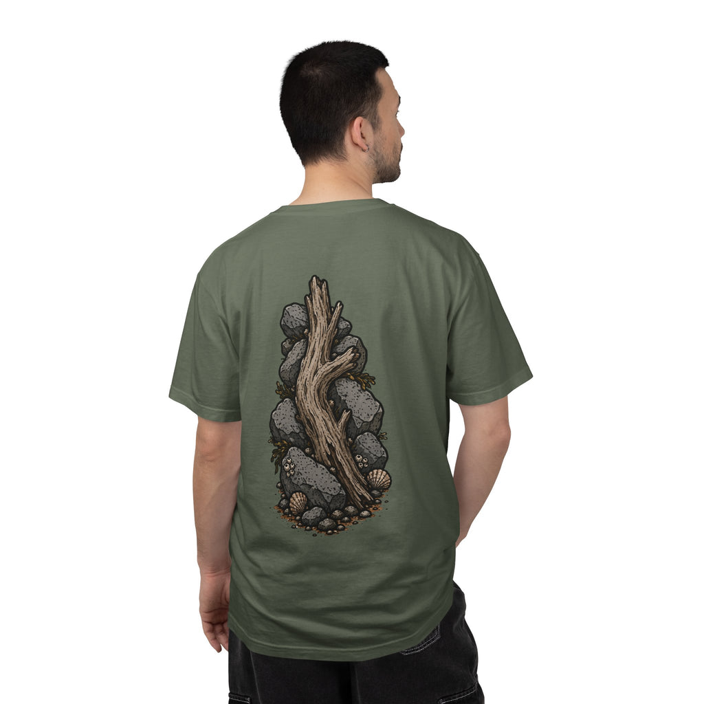 Driftwood (Back) with Stacked Logo
