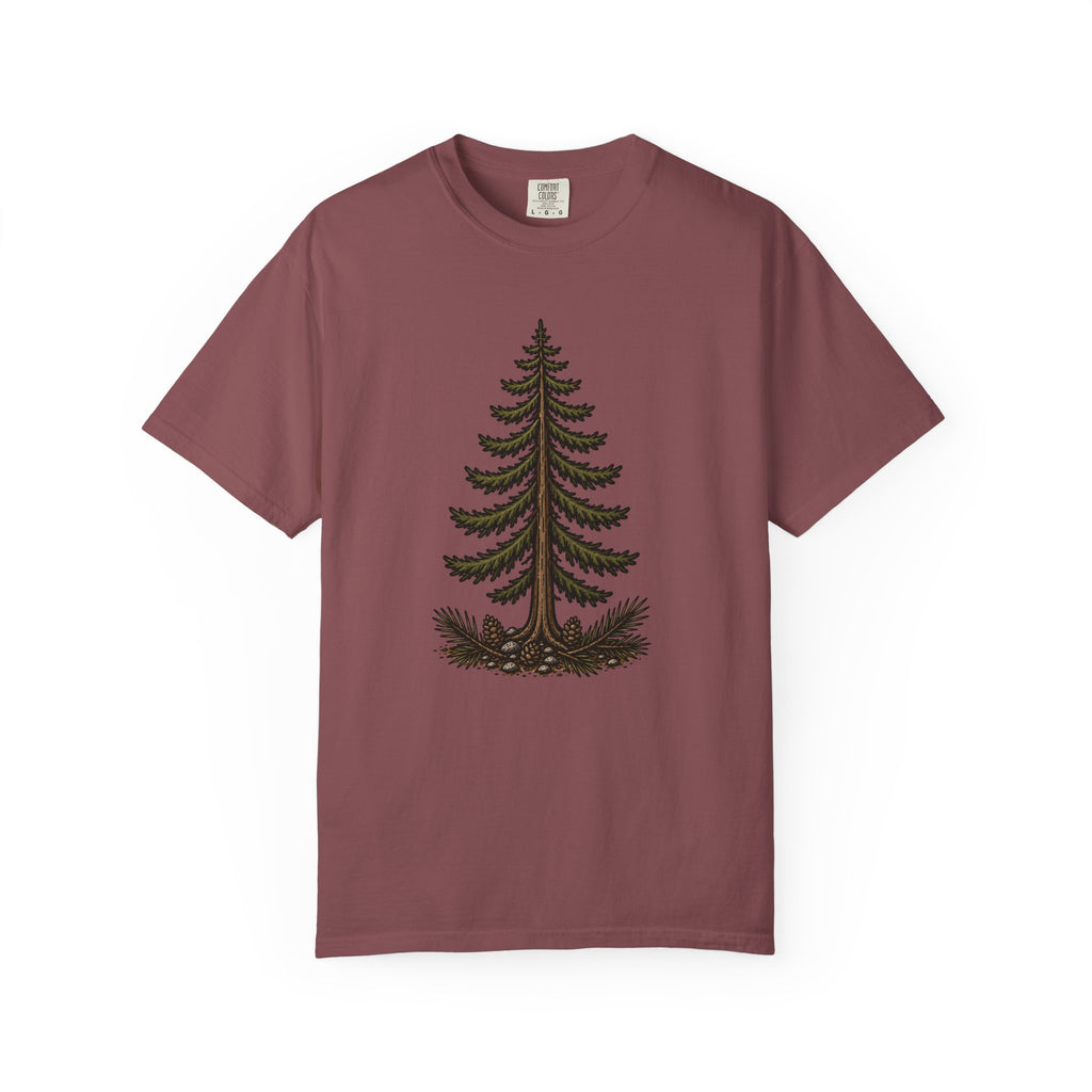 Pine Tree (Front) with Stacked Logo