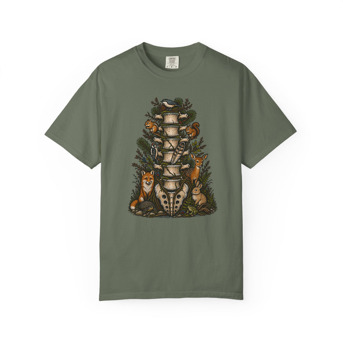 Wild Spine Collection - Woodland Animals (Front) Stacked Logo