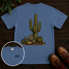 Saguaro Cactus (Back) with Stacked Logo