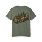 Fallen Log Regrowth (Back) with Stacked Logo