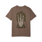 Birch Tree Cluster (Back) with Stacked Logo