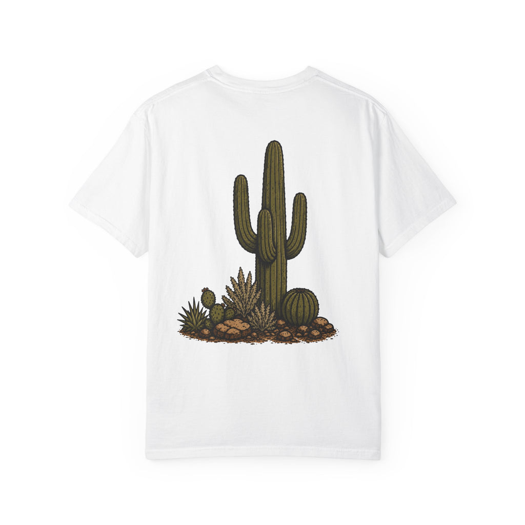 Saguaro Cactus (Back) with Stacked Logo