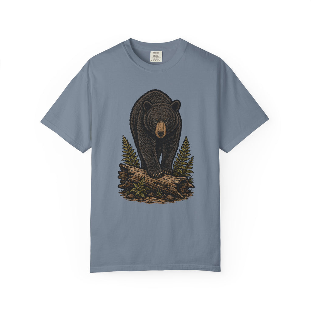 Black Bear (Front) Stacked Logo