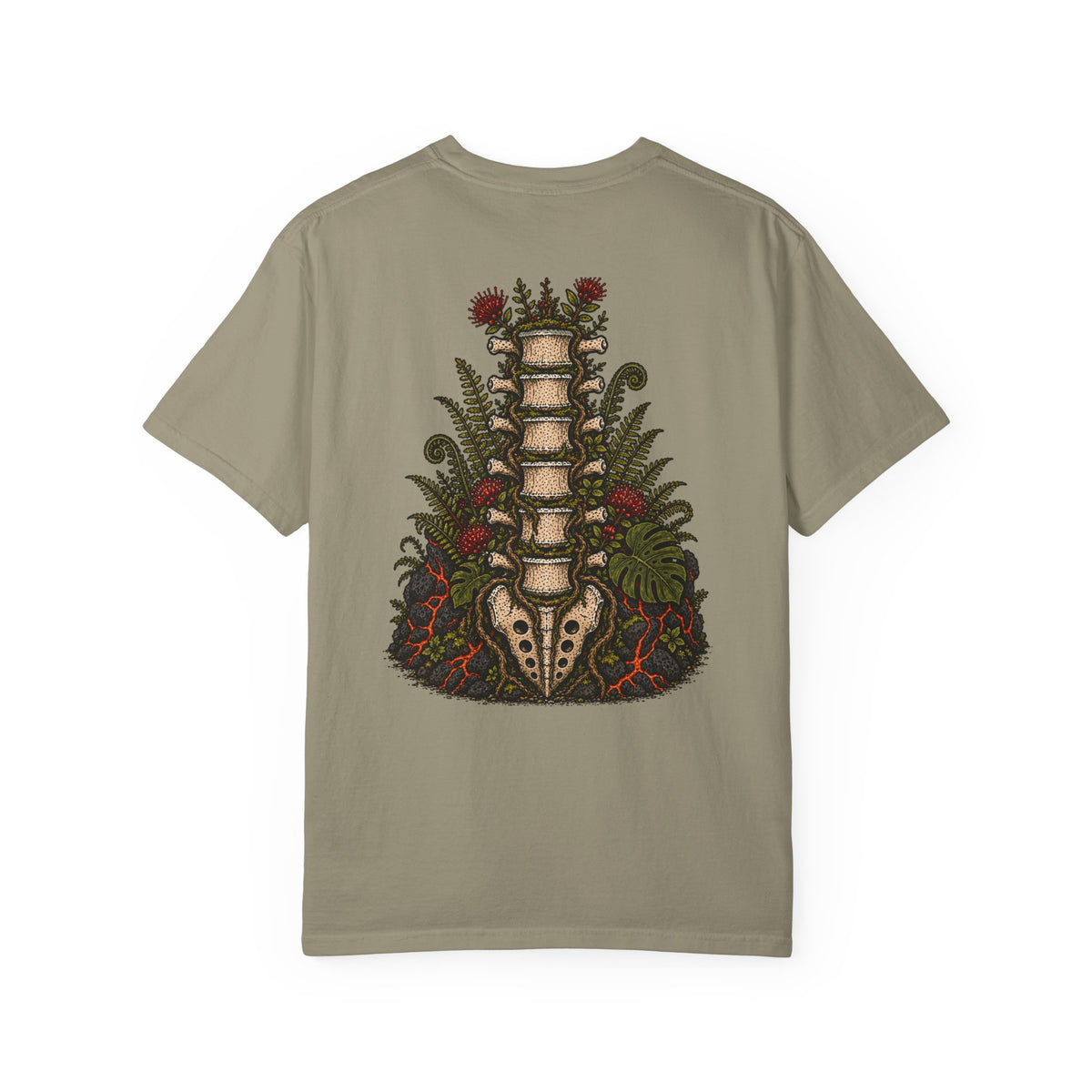 Volcanic Spine Collection (Back) with Stacked Logo