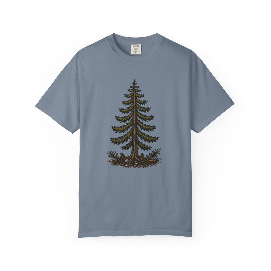 Pine Tree (Front) with Stacked Logo