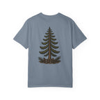 Pine Tree (back) with Stacked Logo